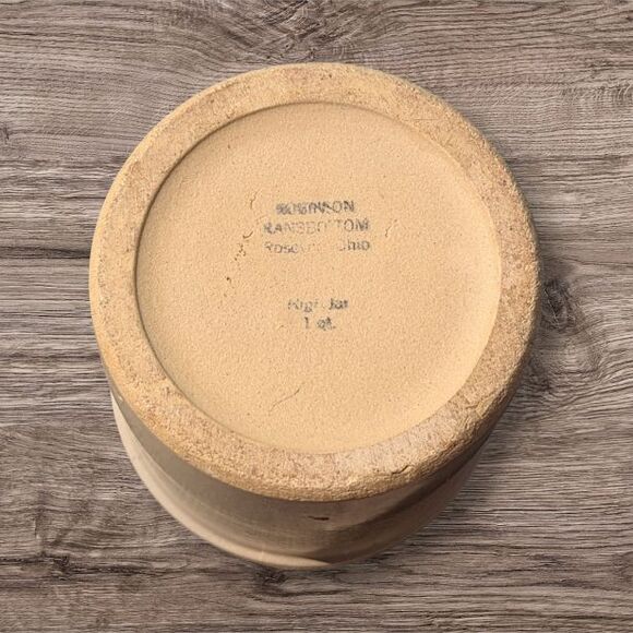 VTG ROBINSON RANSBOTTOM HIGH JAR 1 QT. CROCK DOLLS ROSEVILLE, OH - Picture 4 of 4